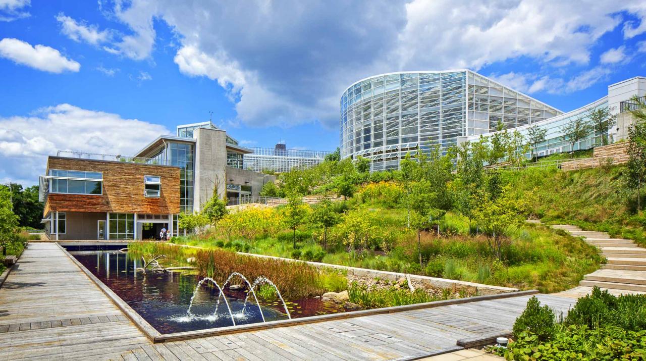 Center for Sustainable Landscapes: One of the Greenest Buildings, Museums  and Gardens in the World | Phipps Conservatory and Botanical Gardens |  Pittsburgh PA